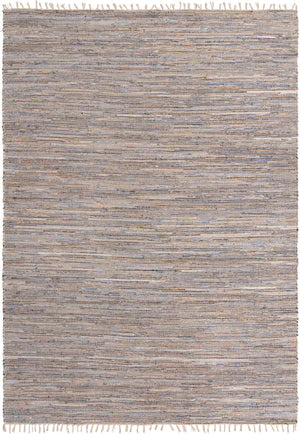 Blue 10' x 14' 1 Chindi Jute Rectangle Rug