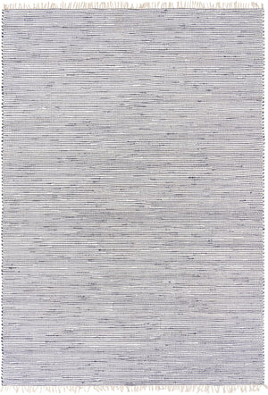 Navy Blue 10' x 14' 1 Chindi Jute Rectangle Rug