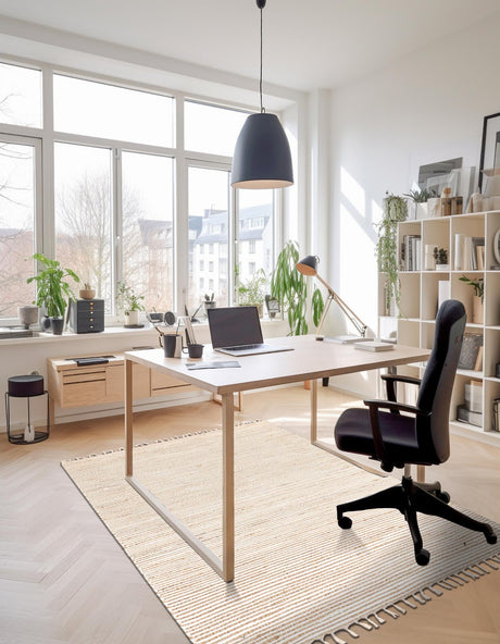 Natural 5' 1 x 8' Chindi Jute Rectangle Area Rug Interior Design Home Decor Carpet Mat for Sale at Rug Engine