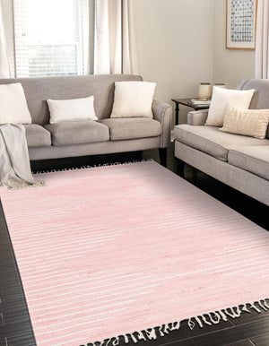 Rose 8' x 11' Chindi Cotton Rectangle Rug