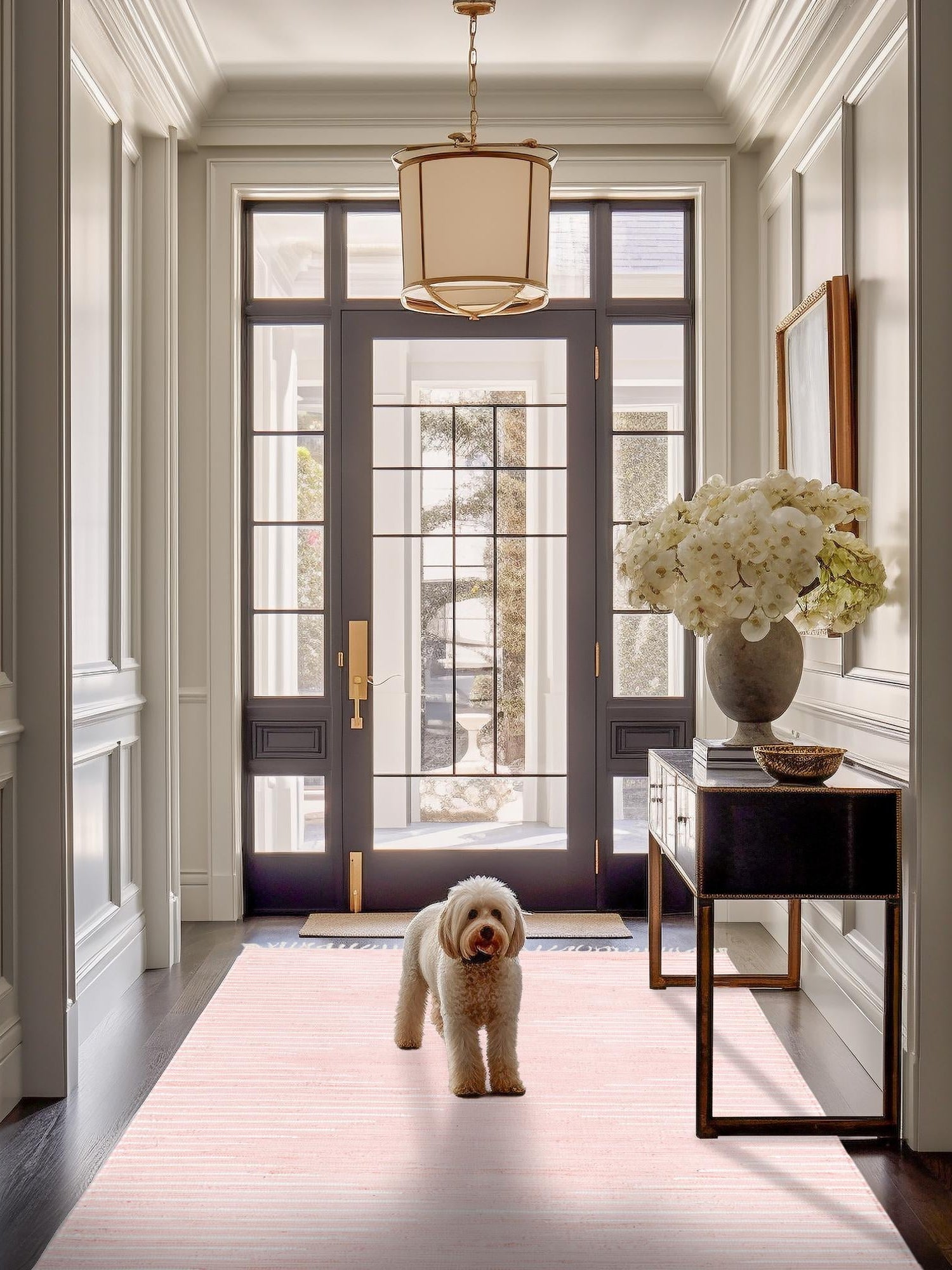 Rose 8' x 11' Chindi Cotton Rectangle Area Rug Interior Design Home Decor Carpet Mat for Sale at Rug Engine