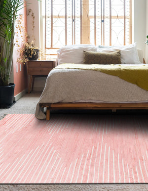 Rose 8' x 11' Chindi Cotton Rectangle Rug