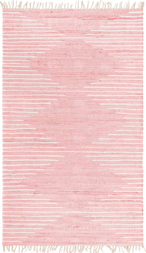 Rose 5' 1 x 8' Chindi Cotton Rectangle Rug