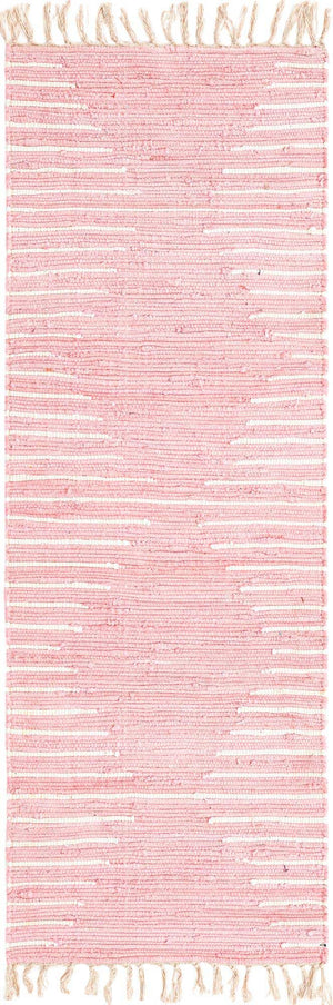 Rose 2' 2 x 6' 1 Chindi Cotton Runner Rug