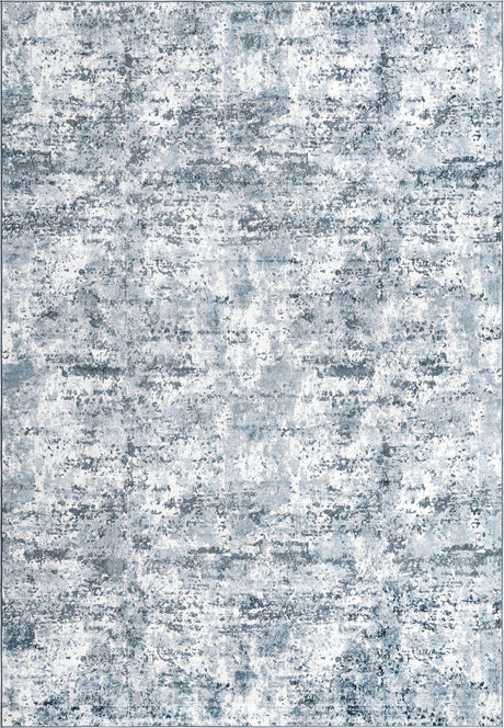 Vintage Blue 10' x 14' 1 Eos Rectangle Area Rug 100% Polypropylene Stain Resistant Carpet With Cotton Backing Marbled Design for Living, Dining Room, Office for Sale at Rug Engine