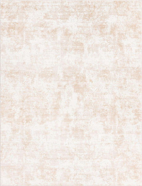 Sand 8' x 10' Eos Rectangle Area Rug 100% Polypropylene Stain Resistant Carpet With Cotton Backing Marbled Design for Living, Dining Room, Office for Sale at Rug Engine
