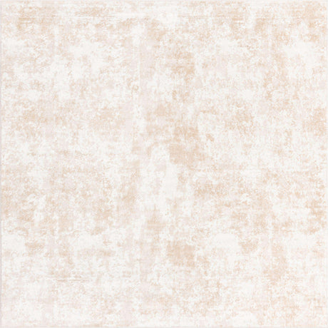 Sand 7' 10 x 7' 10 Eos Square Area Rug 100% Polypropylene Stain Resistant Carpet With Cotton Backing Marbled Design for Living, Dining Room, Office for Sale at Rug Engine