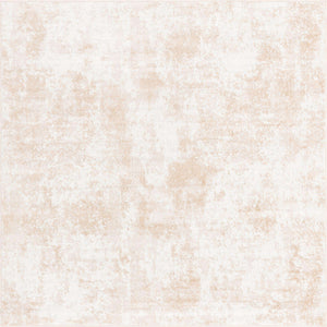 Sand 6' x 6' Eos Square Area Rug 100% Polypropylene Stain Resistant Carpet With Cotton Backing Marbled Design for Living, Dining Room, Office for Sale at Rug Engine