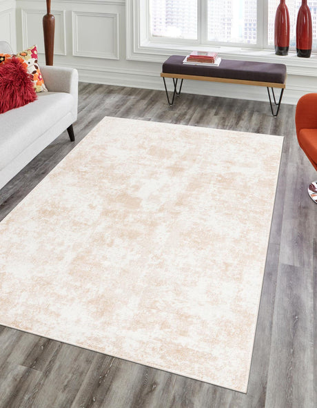 Sand 10' x 13' 1 Eos Rectangle Area Rug 100% Polypropylene Stain Resistant Carpet With Cotton Backing Marbled Design for Living, Dining Room, Office for Sale at Rug Engine