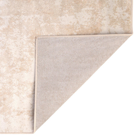 Sand 7' 10 x 11' Eos Rectangle Area Rug 100% Polypropylene Stain Resistant Carpet With Cotton Backing Marbled Design for Living, Dining Room, Office for Sale at Rug Engine