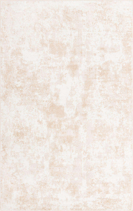 Sand 5' x 8' Eos Rectangle Area Rug 100% Polypropylene Stain Resistant Carpet With Cotton Backing Marbled Design for Living, Dining Room, Office for Sale at Rug Engine