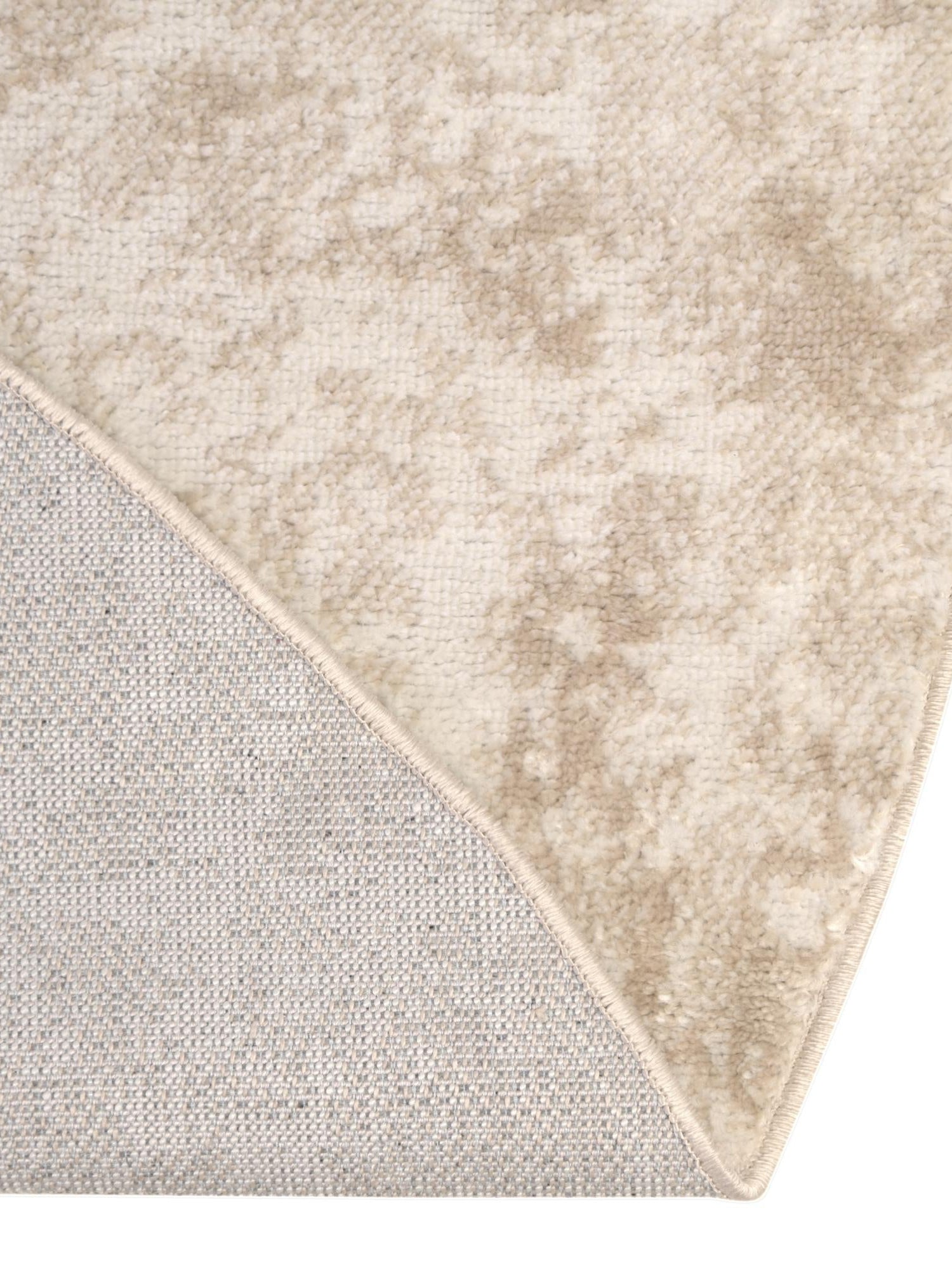 Sand 7' x 7' Eos Round Area Rug 100% Polypropylene Stain Resistant Carpet With Cotton Backing Marbled Design for Living, Dining Room, Office for Sale at Rug Engine