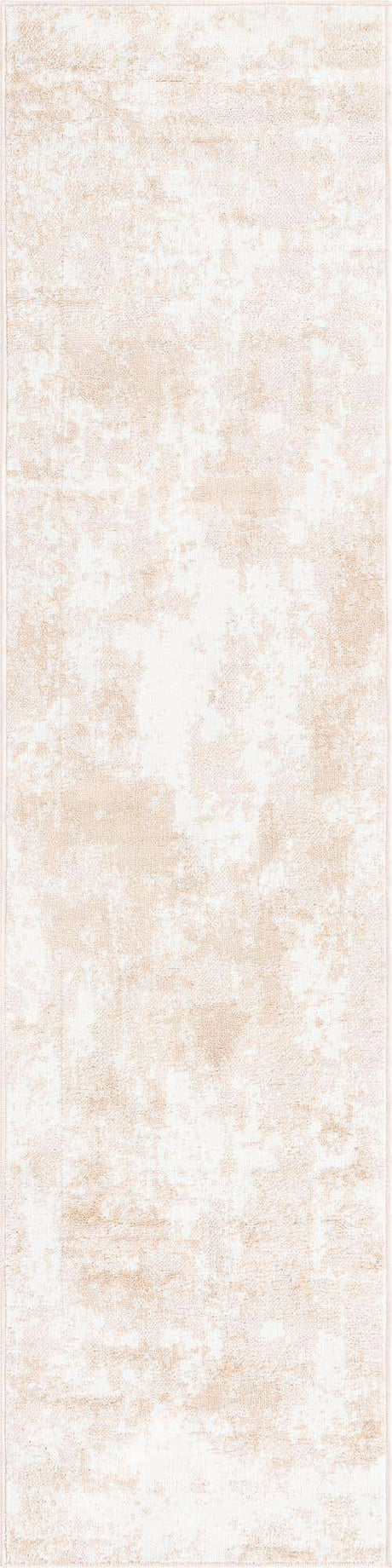 Sand 2' x 8' Eos Runner Area Rug 100% Polypropylene Stain Resistant Carpet With Cotton Backing Marbled Design for Living, Dining Room, Office for Sale at Rug Engine