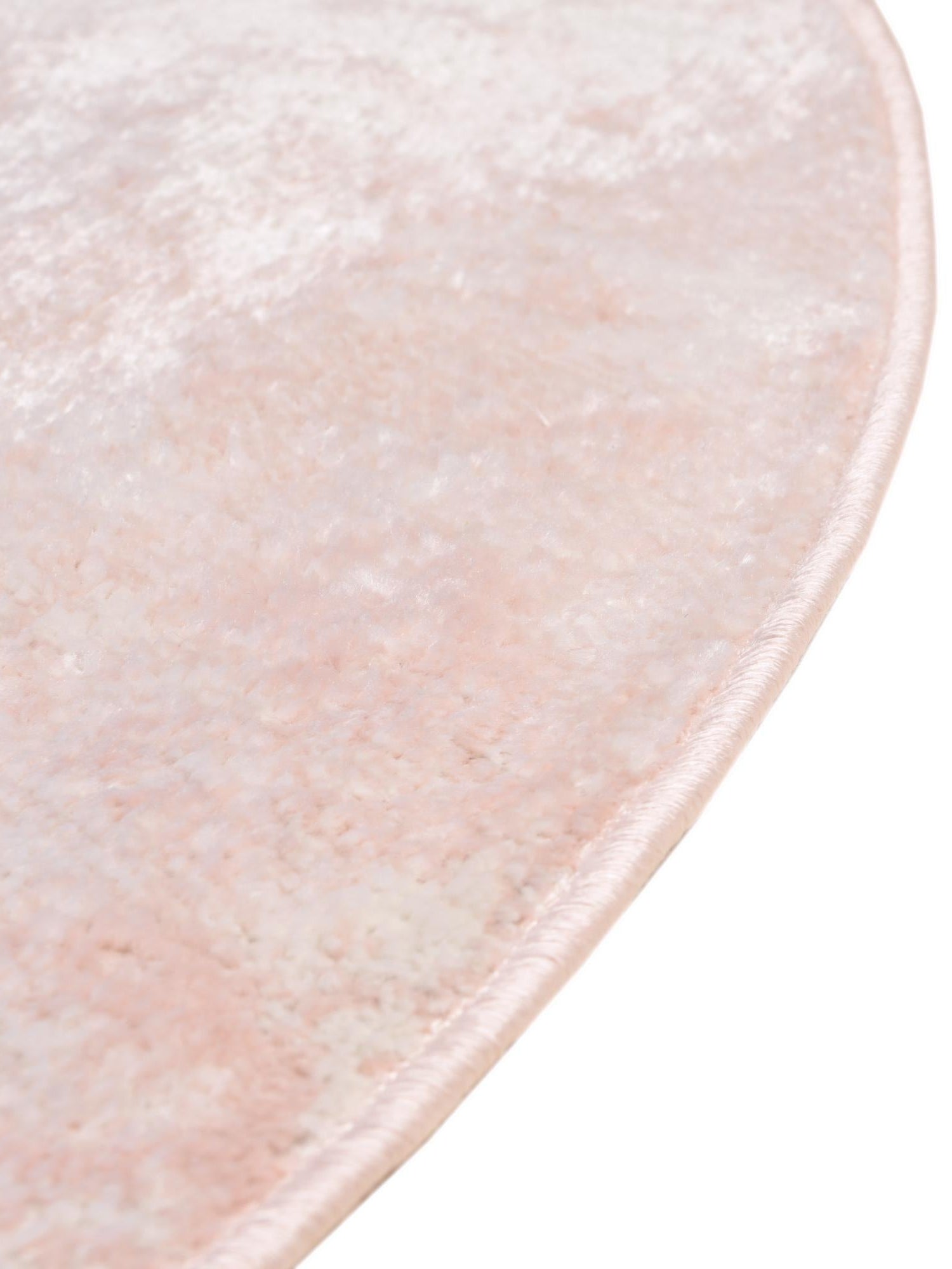 Carnation Pink 3' 1 x 3' 1 Eos Round Area Rug 100% Polypropylene Stain Resistant Carpet With Cotton Backing Marbled Design for Living, Dining Room, Office for Sale at Rug Engine