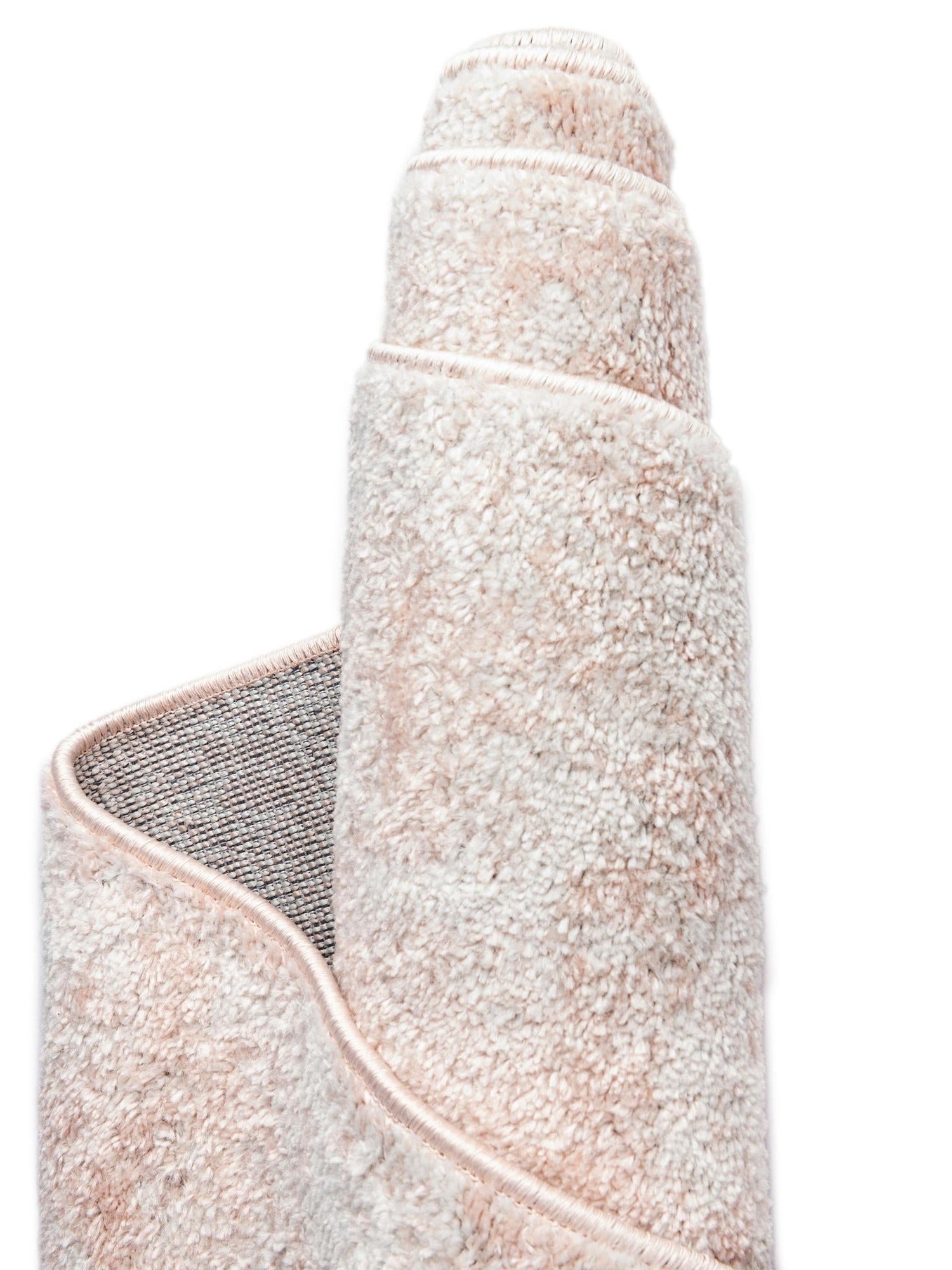 Carnation Pink 4' 1 x 4' 1 Eos Square Area Rug 100% Polypropylene Stain Resistant Carpet With Cotton Backing Marbled Design for Living, Dining Room, Office for Sale at Rug Engine