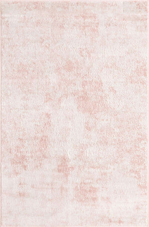 Carnation Pink 4' 1 x 6' 1 Eos Rectangle Area Rug 100% Polypropylene Stain Resistant Carpet With Cotton Backing Marbled Design for Living, Dining Room, Office for Sale at Rug Engine