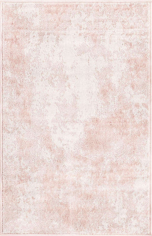 Carnation Pink 2' x 3' Eos Rectangle Area Rug 100% Polypropylene Stain Resistant Carpet With Cotton Backing Marbled Design for Living, Dining Room, Office for Sale at Rug Engine