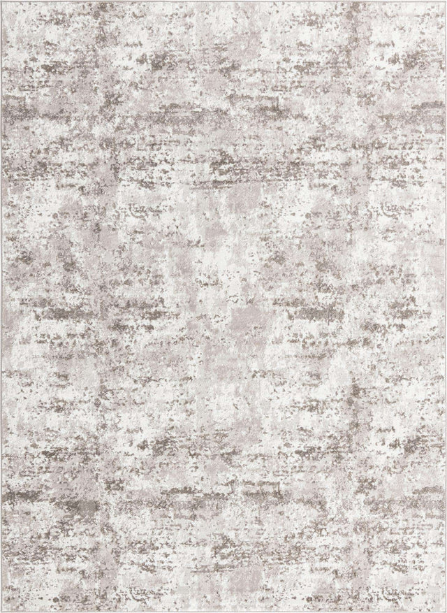 Stone Gray 9' x 12' Eos Rectangle Area Rug 100% Polypropylene Stain Resistant Carpet With Cotton Backing Marbled Design for Living, Dining Room, Office for Sale at Rug Engine