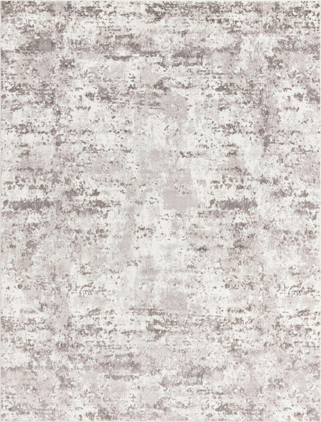 Stone Gray 7' 10 x 10' Eos Rectangle Area Rug 100% Polypropylene Stain Resistant Carpet With Cotton Backing Marbled Design for Living, Dining Room, Office for Sale at Rug Engine