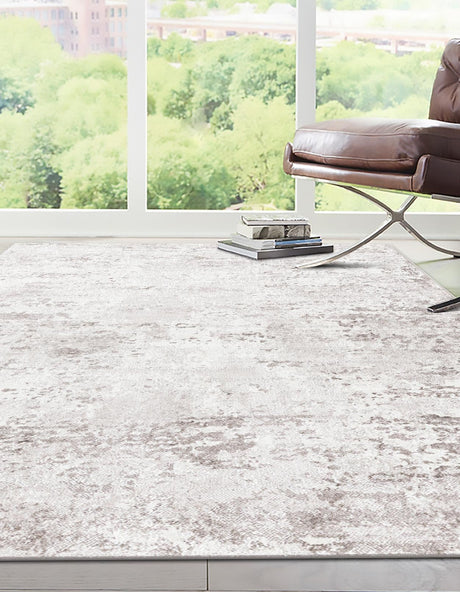 Stone Gray 10' x 13' 1 Eos Rectangle Area Rug 100% Polypropylene Stain Resistant Carpet With Cotton Backing Marbled Design for Living, Dining Room, Office for Sale at Rug Engine