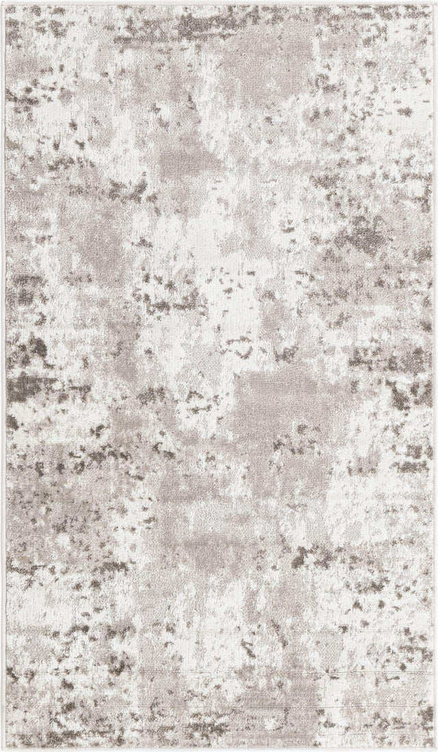 Stone Gray 3' x 5' 3 Eos Rectangle Area Rug 100% Polypropylene Stain Resistant Carpet With Cotton Backing Marbled Design for Living, Dining Room, Office for Sale at Rug Engine