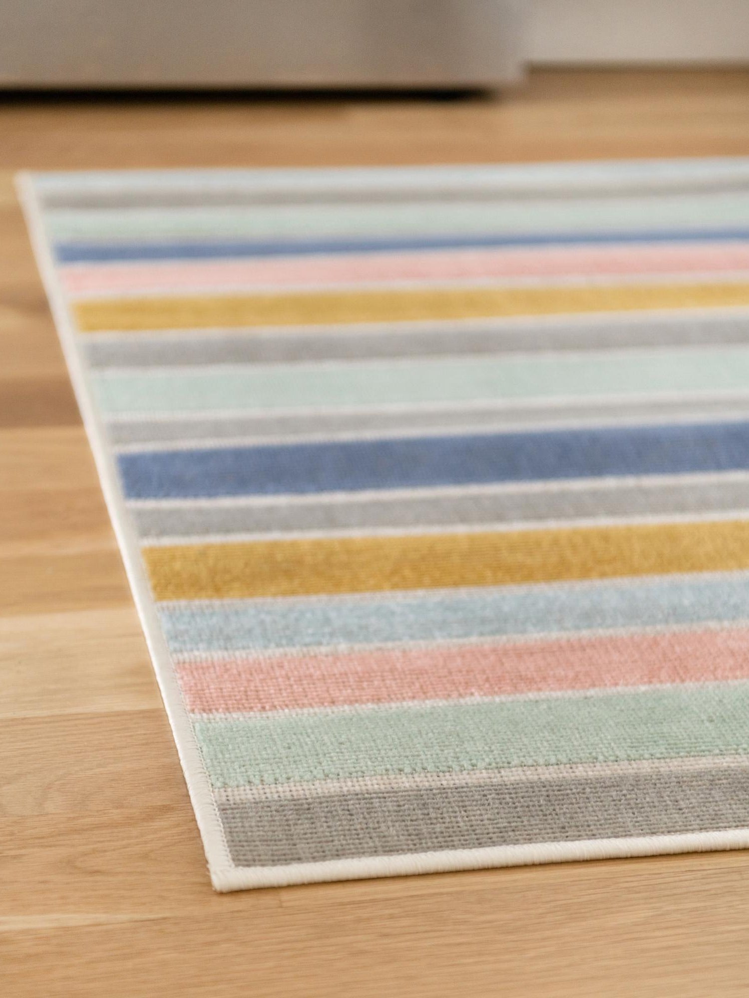 Multicolor 4' x 6' Lotus Rectangle Area Rug 100% Polypropylene Modern Contemporary Colorful Carpet Easy Clean for Living Room, Kitchen, Dining, Office for Sale at Rug Engine