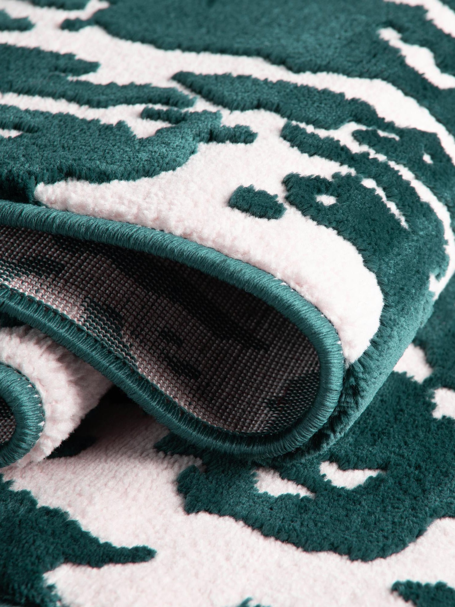 Teal 7' 10 x 10' Vince Camuto Rectangle Area Rug Durable Easy Clean Modern Carpet for Unique Home Interior Decorating for Sale at Rug Engine