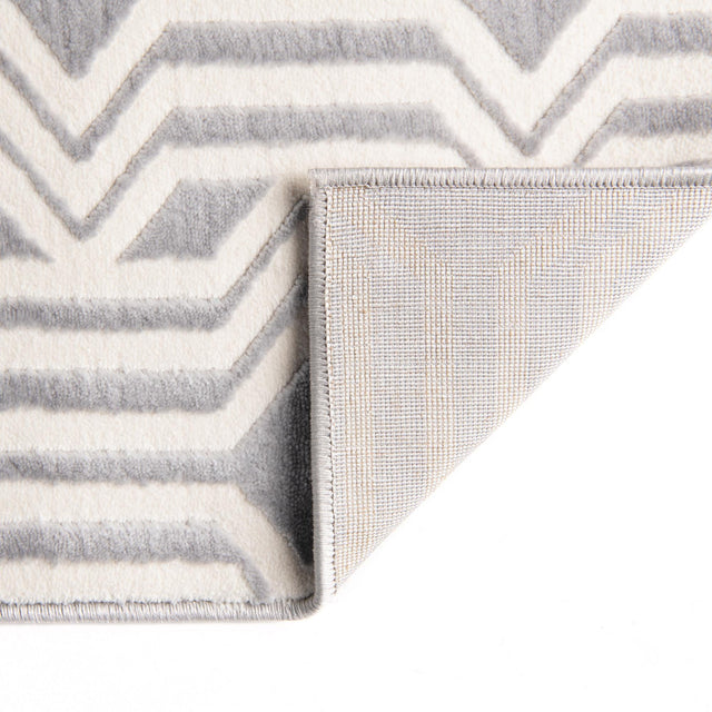 Gray 7' 10 x 10' Vince Camuto Rectangle Area Rug Durable Easy Clean Modern Carpet for Unique Home Interior Decorating for Sale at Rug Engine