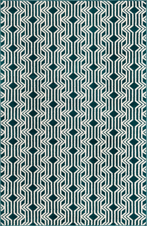 Teal 1' 4 x 1' 4 Vince Camuto Sample Area Rug Durable Easy Clean Modern Carpet for Unique Home Interior Decorating for Sale at Rug Engine