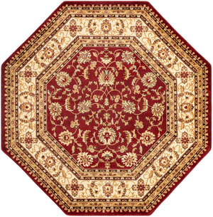 Red 7' 10 x 7' 10 Voyage Octagon Area Rug