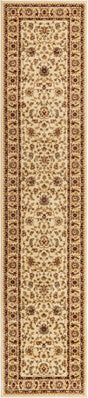 Cream 2' 7 x 12' Voyage Runner Area Rug