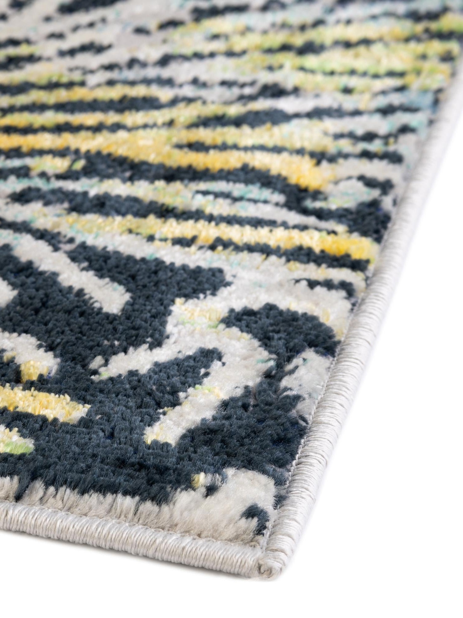 Blue 5' 3 x 8' Ariel Rectangle Area Rug 70% Polypropylene & 30% Polyester Easy Clean Living Room Bedroom Dining Office Carpet for Sale at Rug Engine