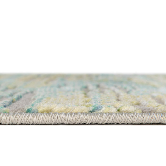 Blue 9' x 12' Ariel Rectangle Area Rug 70% Polypropylene & 30% Polyester Easy Clean Living Room Bedroom Dining Office Carpet for Sale at Rug Engine