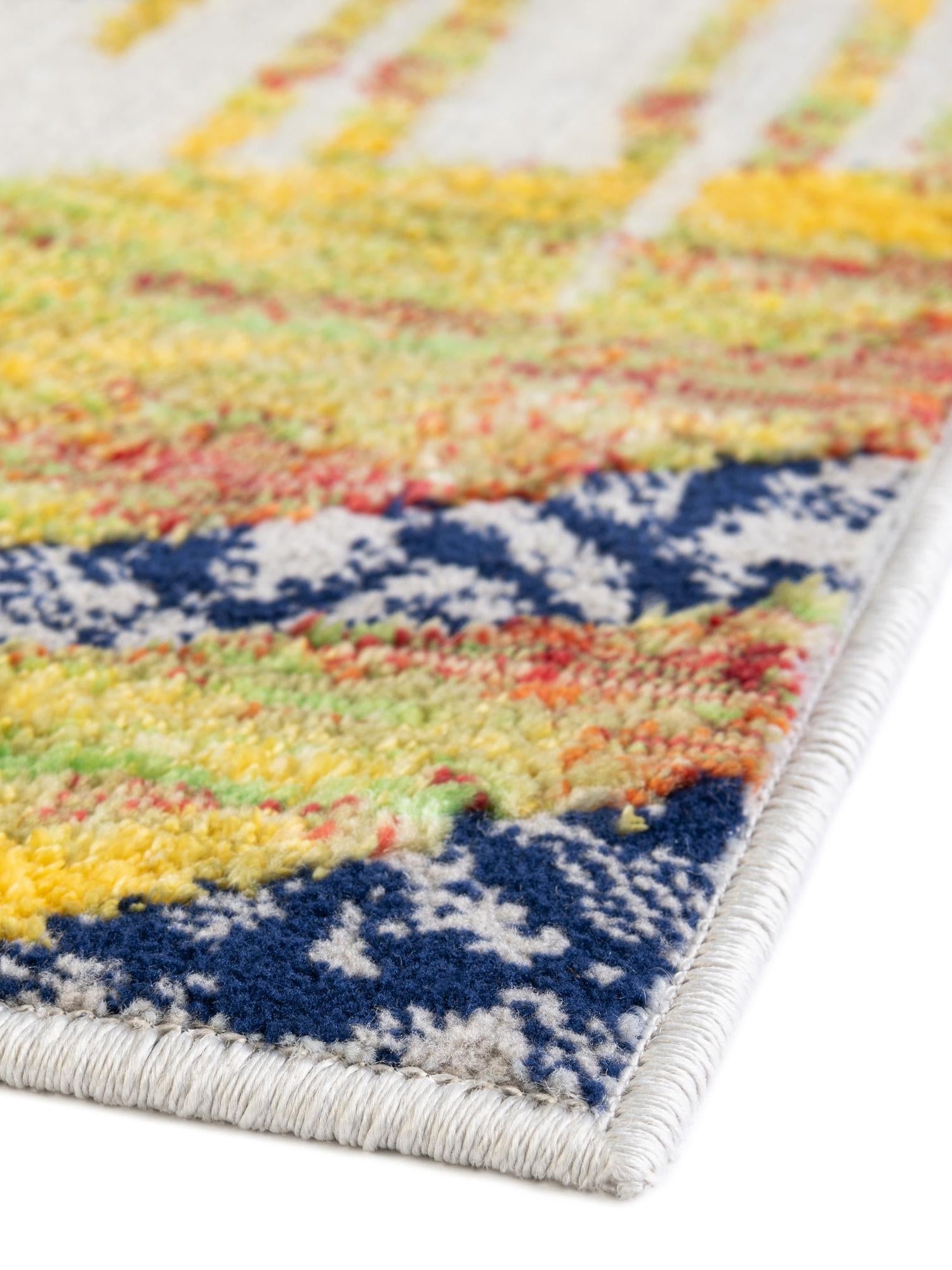 Multicolor 7' 10 x 10' Ariel Rectangle Area Rug 70% Polypropylene & 30% Polyester Easy Clean Living Room Bedroom Dining Office Carpet for Sale at Rug Engine