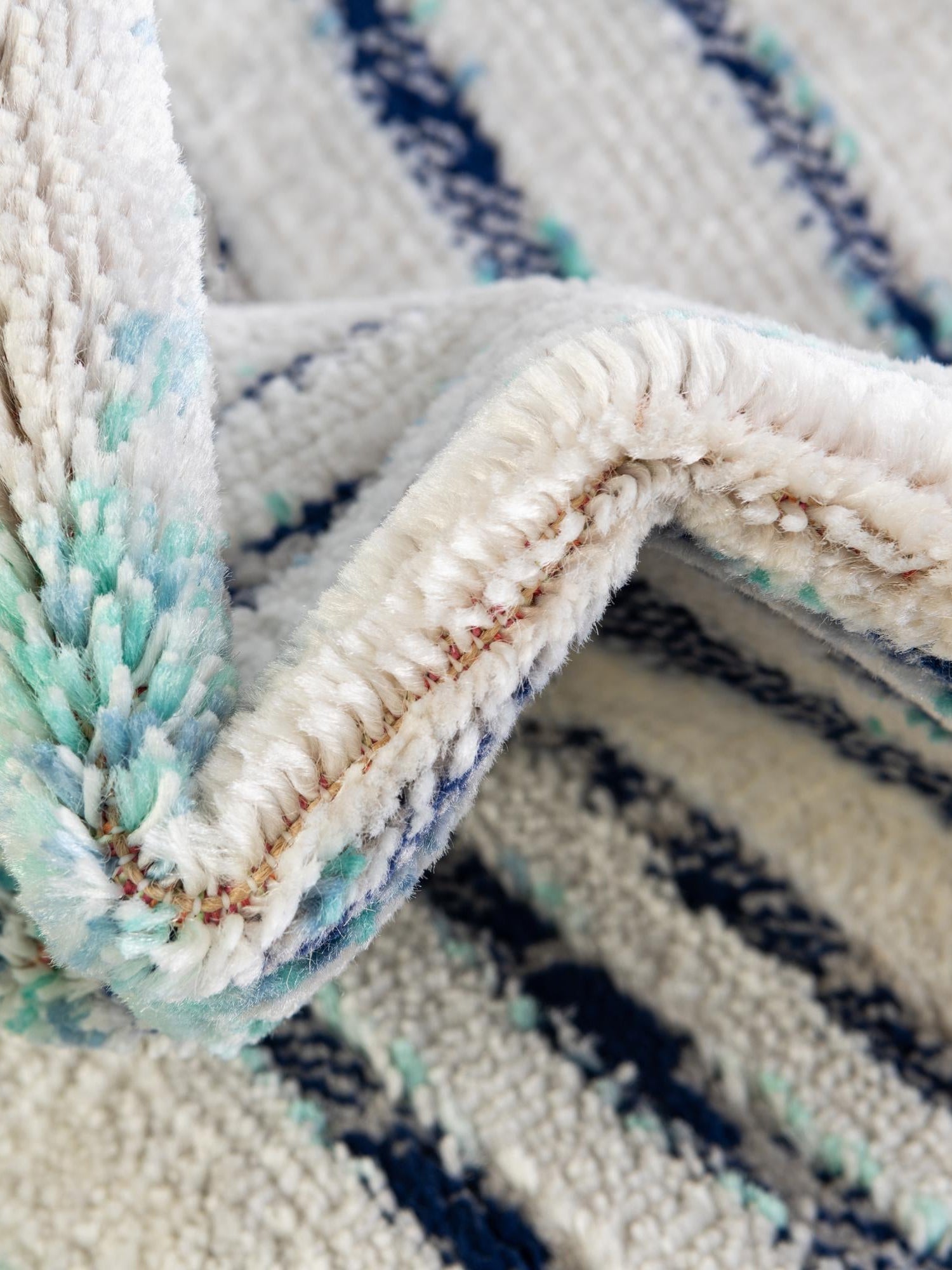 Multicolor 5' 3 x 8' Ariel Rectangle Area Rug 70% Polypropylene & 30% Polyester Easy Clean Living Room Bedroom Dining Office Carpet for Sale at Rug Engine