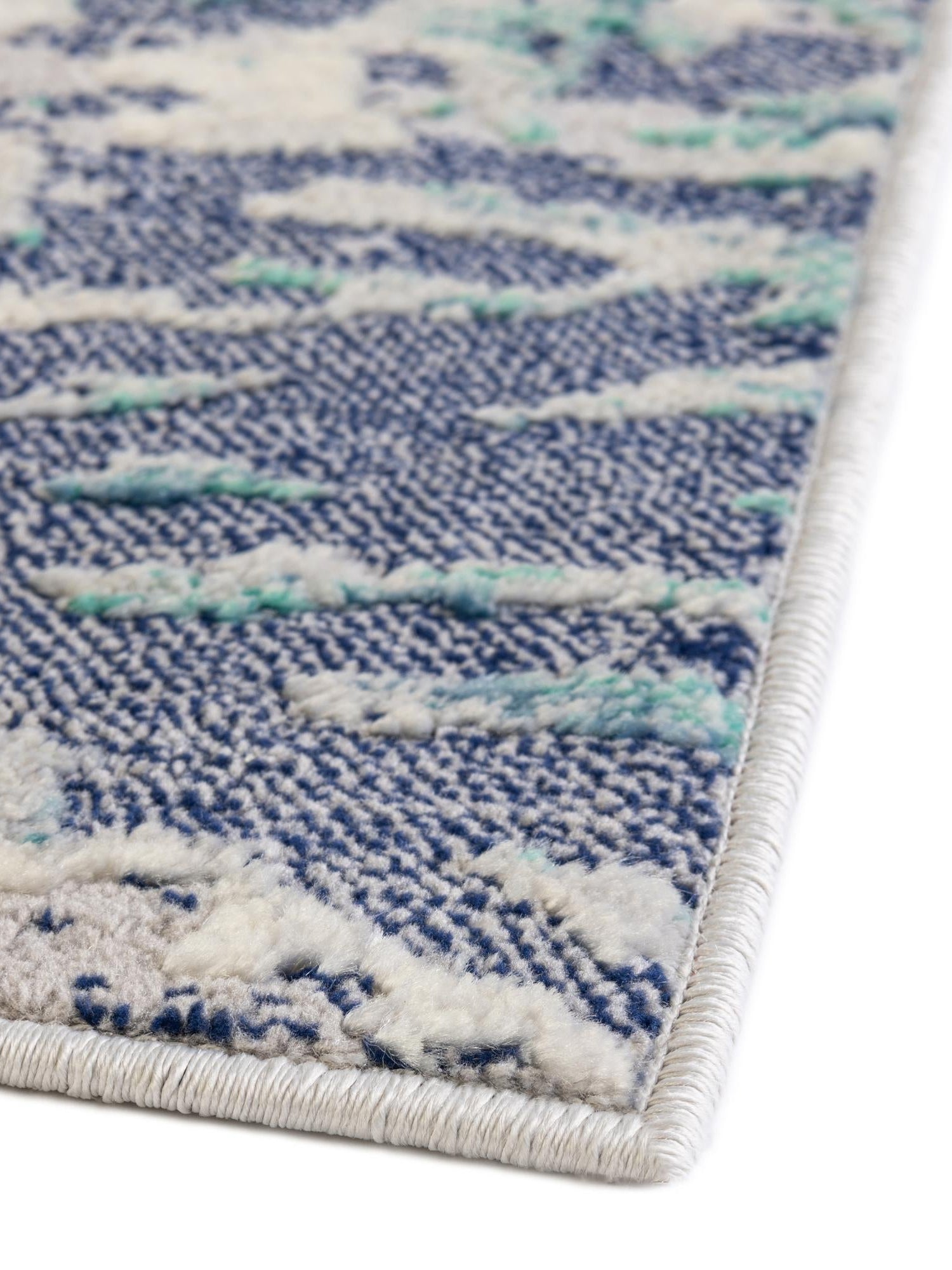 Multicolor 5' 3 x 8' Ariel Rectangle Area Rug 70% Polypropylene & 30% Polyester Easy Clean Living Room Bedroom Dining Office Carpet for Sale at Rug Engine