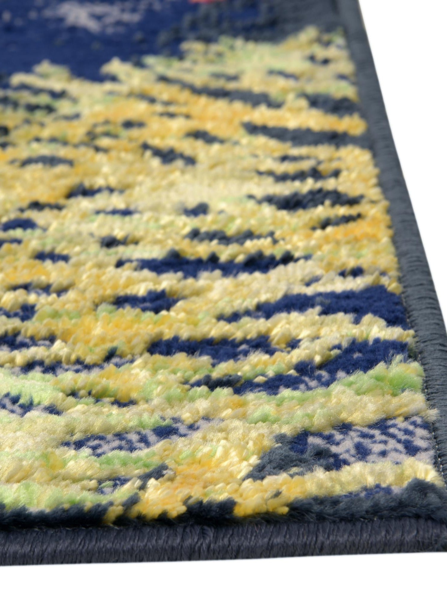 Multicolor 6' x 9' Ariel Rectangle Area Rug 70% Polypropylene & 30% Polyester Easy Clean Living Room Bedroom Dining Office Carpet for Sale at Rug Engine