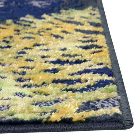Multicolor 7' 10 x 10' Ariel Rectangle Area Rug 70% Polypropylene & 30% Polyester Easy Clean Living Room Bedroom Dining Office Carpet for Sale at Rug Engine