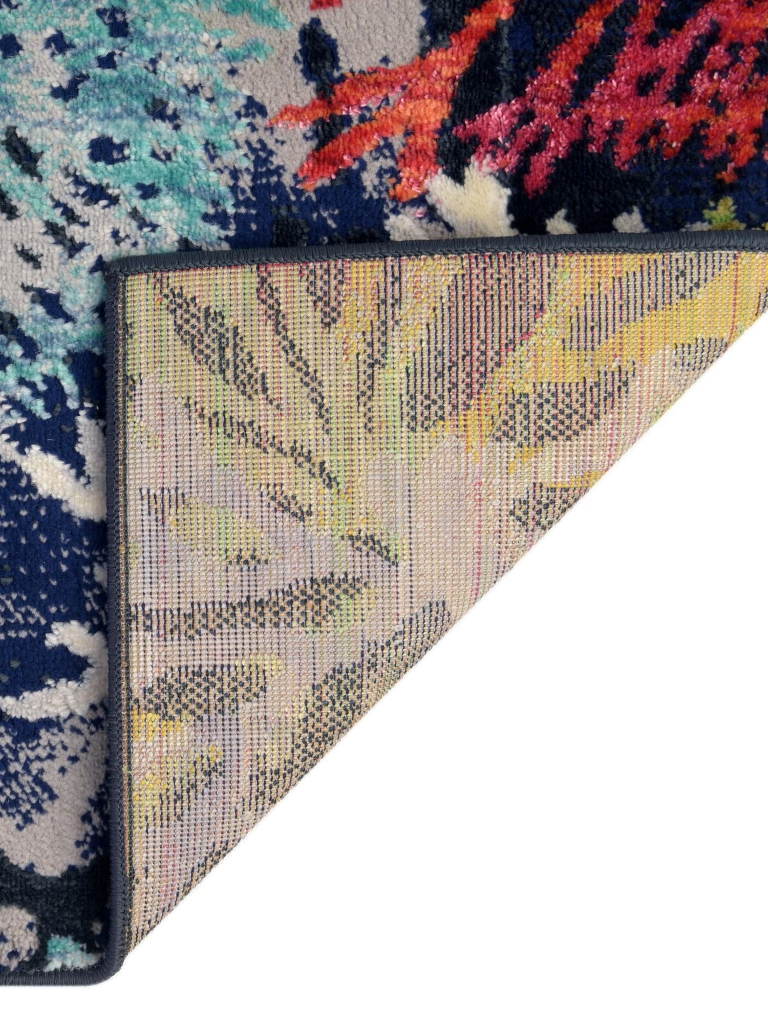 Multicolor 7' 10 x 10' Ariel Rectangle Area Rug 70% Polypropylene & 30% Polyester Easy Clean Living Room Bedroom Dining Office Carpet for Sale at Rug Engine