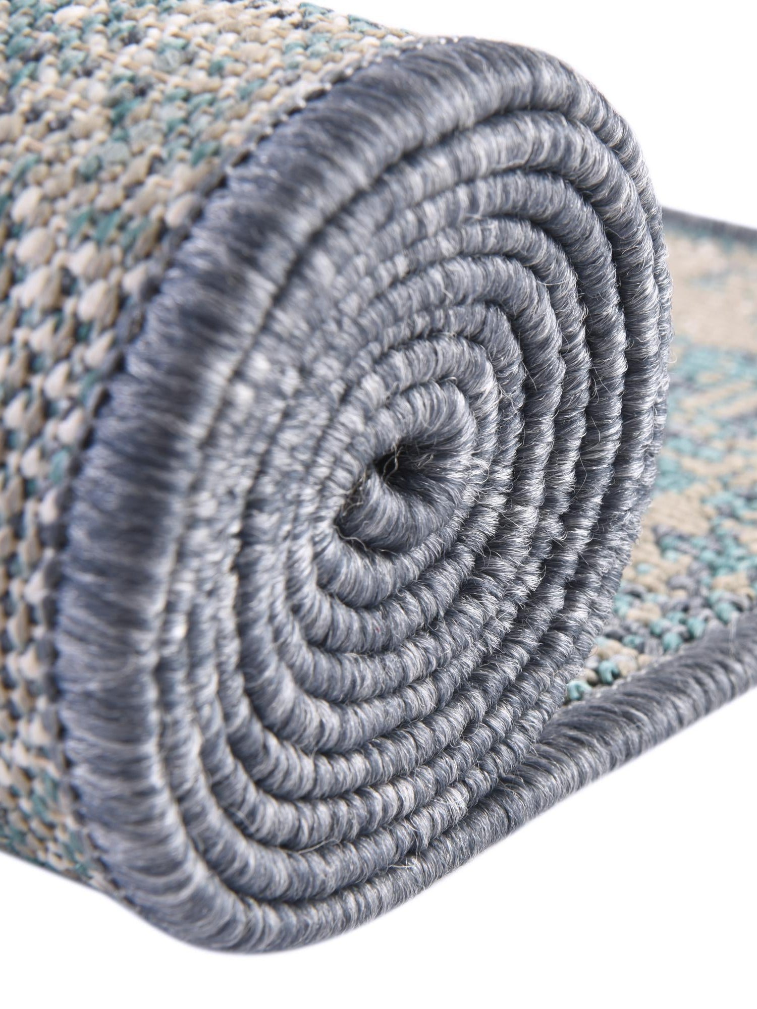 Blue 4' x 6' Outdoor Coastal Rectangle Area Rug Weather Resistant for Patio, Deck, Terrace, Balcony, Porch 100% Polypropylene Coastal Decor Carpet for Sale at Rug Engine