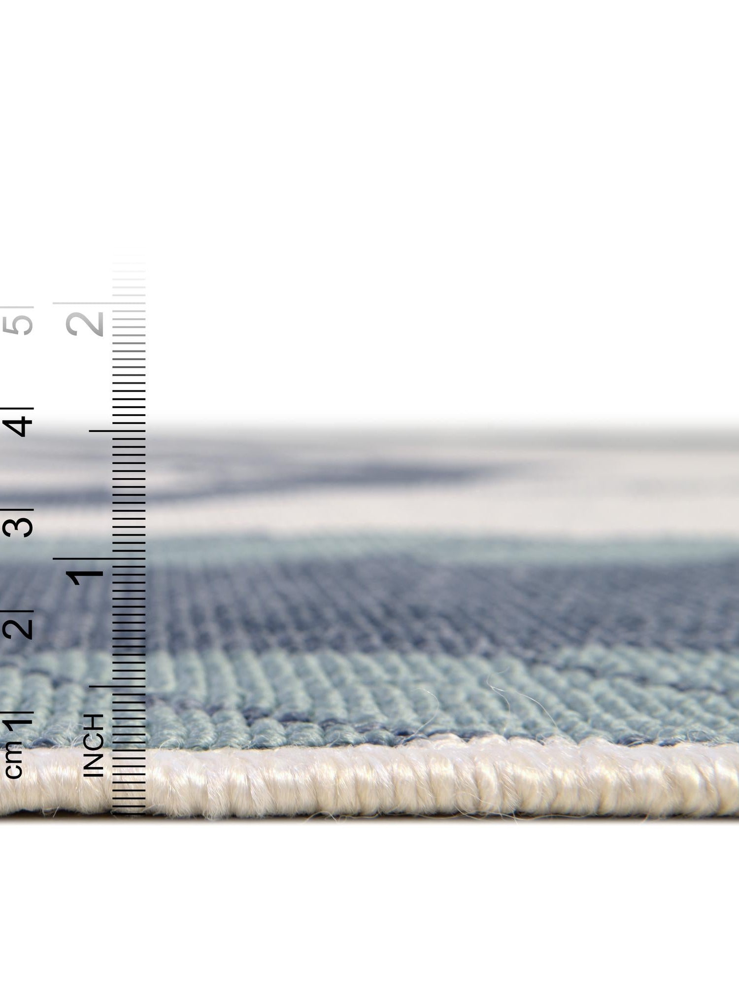 Navy Blue 9' x 12' Outdoor Coastal Rectangle Area Rug Weather Resistant for Patio, Deck, Terrace, Balcony, Porch 100% Polypropylene Coastal Decor Carpet for Sale at Rug Engine
