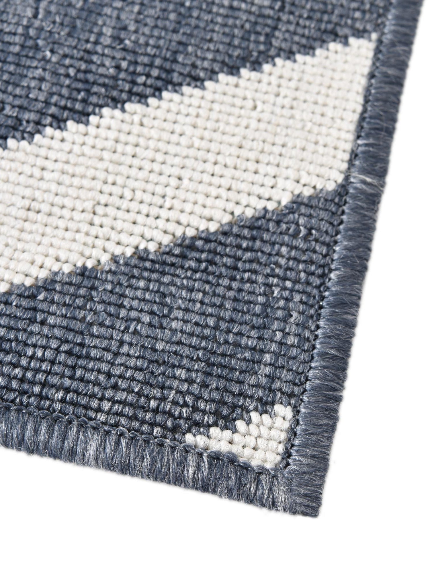 Navy Blue 7' 10 x 10' Outdoor Coastal Rectangle Area Rug Weather Resistant for Patio, Deck, Terrace, Balcony, Porch 100% Polypropylene Coastal Decor Carpet for Sale at Rug Engine