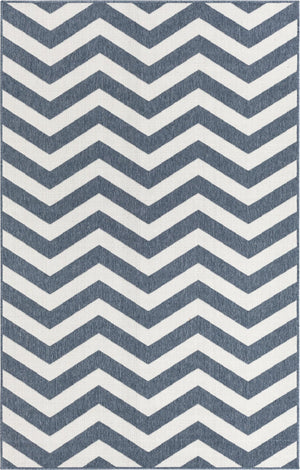 Navy Blue 1' 3 x 1' 3 Outdoor Coastal Sample Area Rug Weather Resistant for Patio, Deck, Terrace, Balcony, Porch 100% Polypropylene Coastal Decor Carpet for Sale at Rug Engine