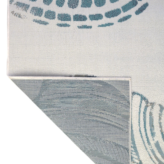 Ivory 8' x 10' Outdoor Coastal Rectangle Rug