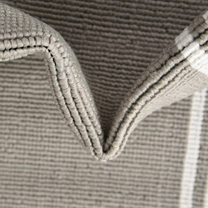 Gray 5' 3 x 8' Outdoor Coastal Rectangle Area Rug Weather Resistant for Patio, Deck, Terrace, Balcony, Porch 100% Polypropylene Coastal Decor Carpet for Sale at Rug Engine