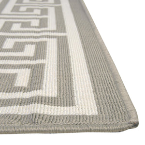 Ivory 5' 3 x 8' Outdoor Coastal Rectangle Area Rug Weather Resistant for Patio, Deck, Terrace, Balcony, Porch 100% Polypropylene Coastal Decor Carpet for Sale at Rug Engine