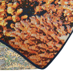 Multicolor 7' 10 x 7' 10 Outdoor Coastal Round Area Rug Weather Resistant for Patio, Deck, Terrace, Balcony, Porch 100% Polypropylene Coastal Decor Carpet for Sale at Rug Engine
