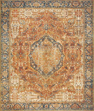 Rust Red 10' x 12' Outdoor Traditional Rectangle Area Rug Weather Resistant for Patio, Deck, Terrace, Balcony, Porch Classical Design Outside Carpet for Sale at Rug Engine