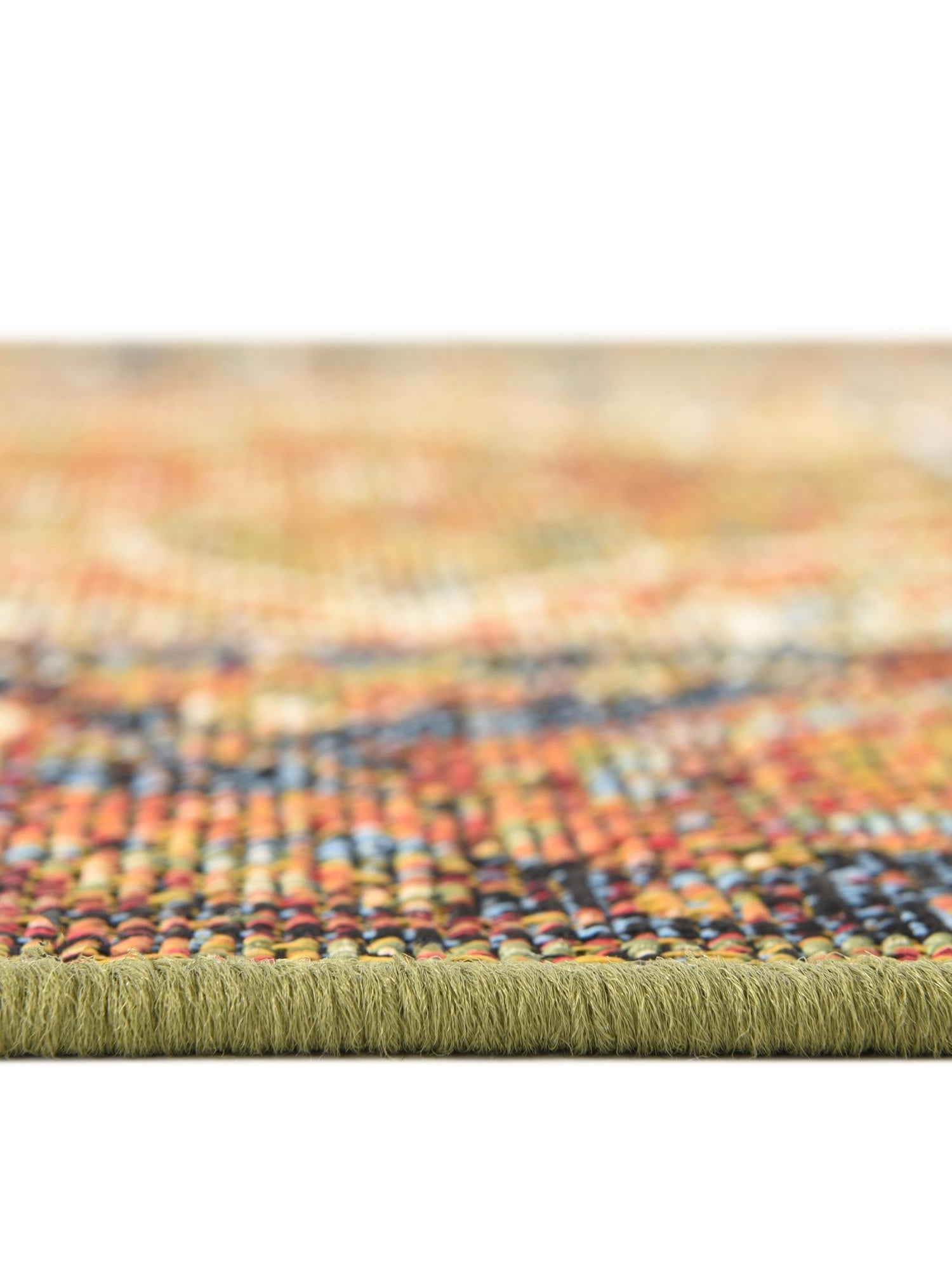 Rust Red 4' x 6' Outdoor Traditional Rectangle Area Rug Weather Resistant for Patio, Deck, Terrace, Balcony, Porch Classical Design Outside Carpet for Sale at Rug Engine