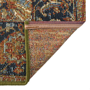 Rust Red 4' x 6' Outdoor Traditional Rectangle Area Rug Weather Resistant for Patio, Deck, Terrace, Balcony, Porch Classical Design Outside Carpet for Sale at Rug Engine